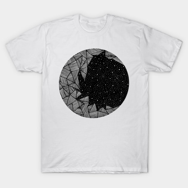 Crescent T-Shirt by ckai